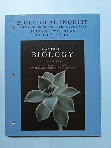 Biological Inquiry: A Workbook of Investigative Cases, 3rd Edition - Click to Buy