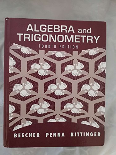 Algebra and Trigonometry (4th Edition) - Click to Buy