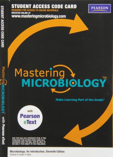 MasteringMicrobiology with Pearson eText -- ValuePack Access Card -- for Microbiology: An Introduction (ME component) - Click to Buy