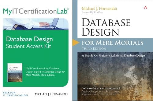 Database Design for Mere Mortals, Third Edition with MyITCertificationlab Bundle - Click to Buy