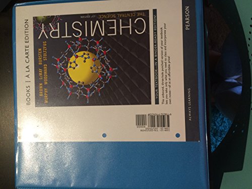 Chemistry: The Central Science, Books a la Carte Edition (13th Edition) - Click to Buy