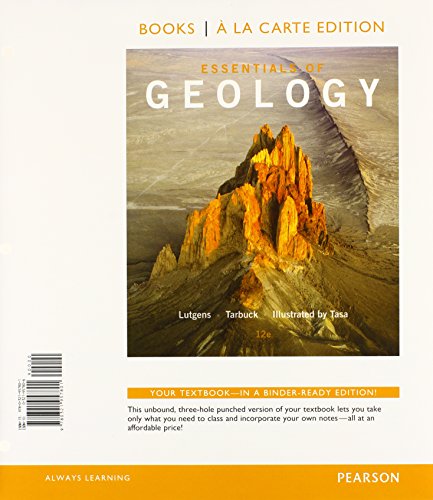 Essentials of Geology, Books a la Carte Plus Mastering Geology with eText -- Access Card Package (12th Edition) - Click to Buy