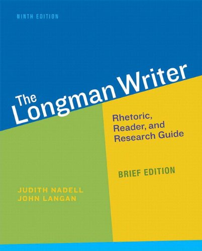 The Longman Writer: Brief Edition Plus MyWritingLab with eText -- Access Card Package (9th Edition) - Click to Buy