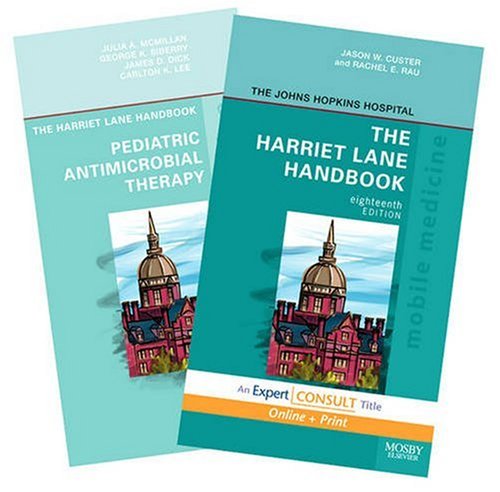 Harriet Lane Handbook and Harriet Lane Handbook of Pediatric Antimicrobial Therapy Package (Mobile Medicine) - Click to Buy