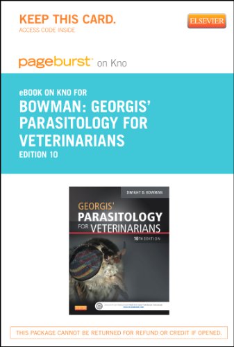 GEORGIS' PARASITOLOGY FOR VETERINARIANS - Elsevier eBook on Intel Education Study (Retail Access Card) - Click to Buy