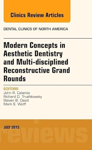 Modern Concepts in Aesthetic Dentistry and Multi-disciplined Reconstructive Grand Rounds, An Issue of Dental Clinics of North America (Volume 59-3) (The Clinics: Dentistry, Volume 59-3)