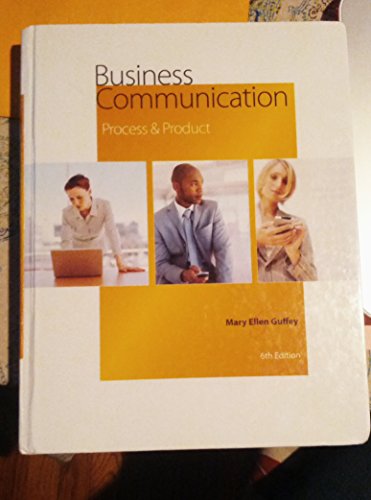 Business Communication: Process and Product - Click to Buy