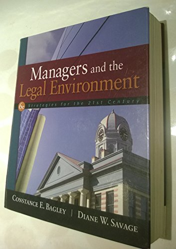 Managers and the Legal Environment: Strategies for the 21st Century - Click to Buy