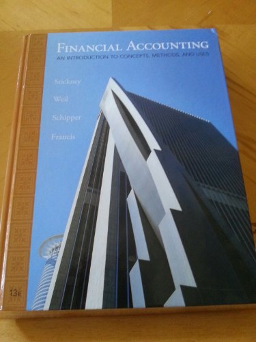 Financial Accounting: An Introduction to Concepts, Methods and Uses (Available Titles CengageNOW) - Click to Buy