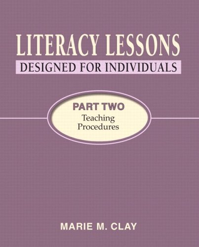 Literacy Lessons: Designed for Individuals, Part Two: Teaching Procedures - Click to Buy