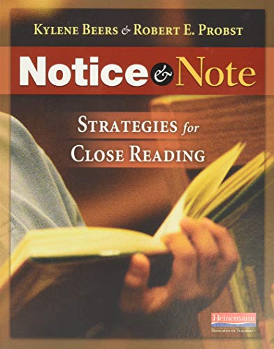 Notice and Note: Strategies for Close Reading - Click to Buy