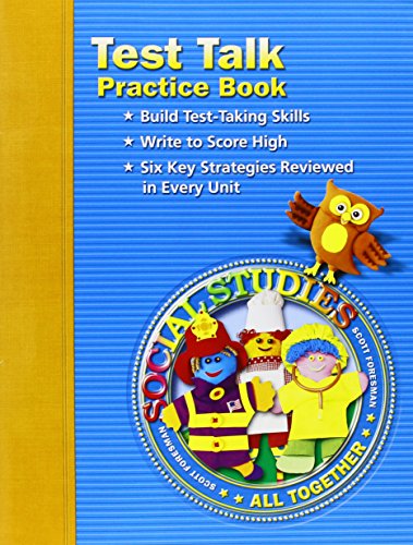 Social Studies: Test Talk Practice Book, Grade 1 - Click to Buy