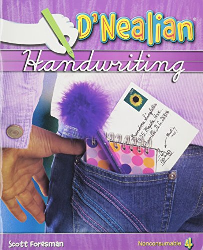 DNEALIAN HANDWRITING 2008 STUDENT EDITION (NON-CONSUMABLE) GRADE 4 - Click to Buy