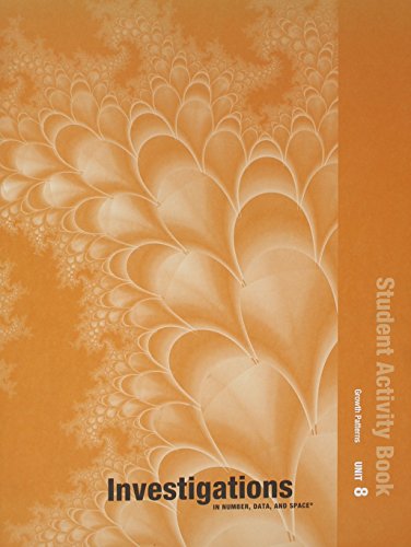 Investigations in Number, Data, and Space: Growth Patterns Grade 5, Unit 8 - Click to Buy