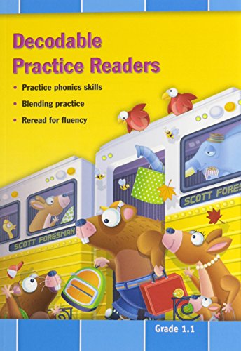 Reading 2011 Decodable Practice Readers: Units R and 1 Grade 1 - Click to Buy