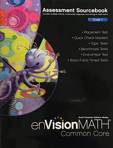Assessment Sourcebook, Grade 1 (EnvisionMath Commo - Click to Buy
