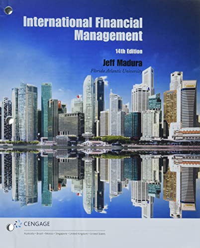 Bundle: International Financial Management, Loose-leaf Version, 14th + MindTap, 1 term Printed Access Card - Click to Buy