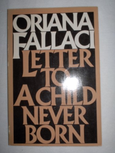 Letter to a Child Never Born - Click to Buy