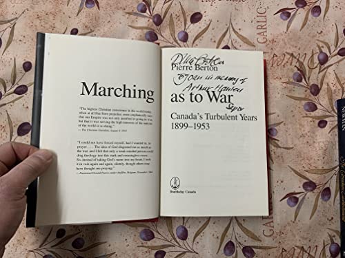 Marching As To War: Canada's Turbulent Years - Click to Buy