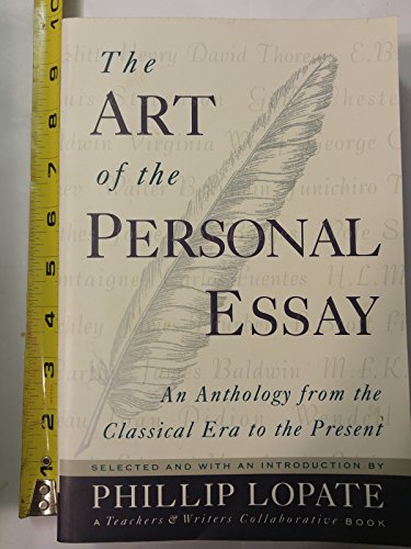 The Art of the Personal Essay