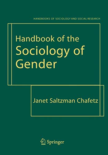 Handbook of the Sociology of Gender - Click to Buy