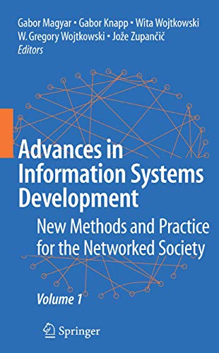 Advances in Information Systems Development: New Methods and Practice for the Networked Society Volume 1 - Click to Buy