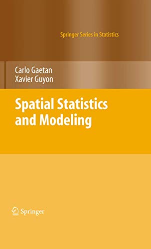 Spatial Statistics and Modeling (Springer Series in Statistics) - Click to Buy