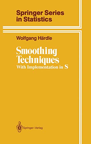 Smoothing Techniques: With Implementation in S - Click to Buy
