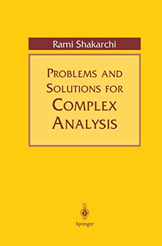 Problems and Solutions for Complex Analysis - Click to Buy