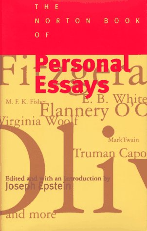 Norton Book Of Personal Essays