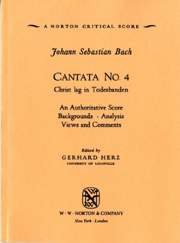 Cantata No. 4 (Norton Critical Scores, Band 0) - Click to Buy