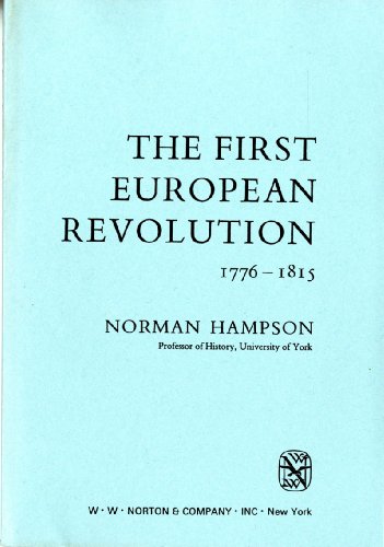 First European Revolution 1776 - 1815 (Library of World Civilization) - Click to Buy