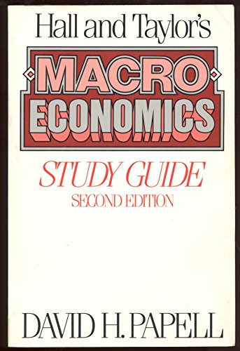 Hall and Taylor's Macroeconomics: Study Guide - Click to Buy