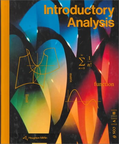 Introductory Analysis/Grade 12 (2-12700) - Click to Buy