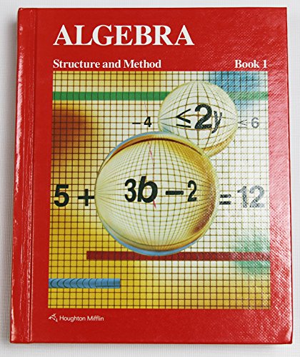 Algebra: Structure and Method, Book 1 - Click to Buy