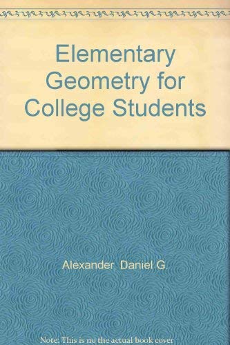 Elementary Geometry for College Students - Click to Buy