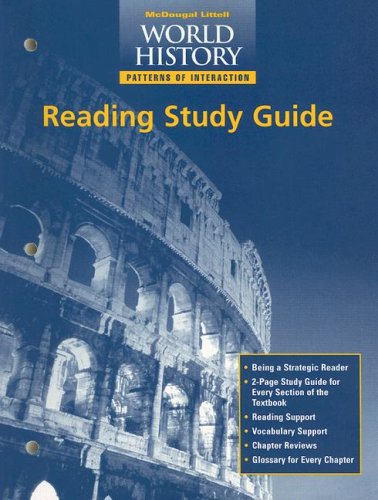 World History: Patterns of Interaction Reading Study Guide - Click to Buy