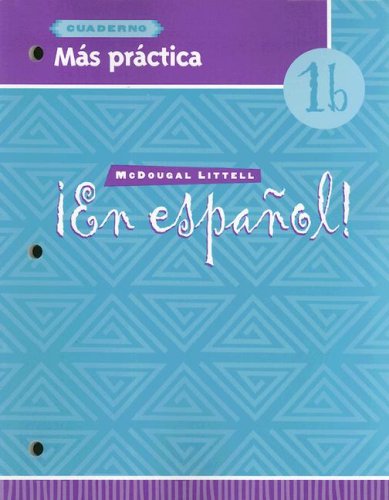 En Espanol Level: Cuaderno Mas Practica (1B) - Click to Buy