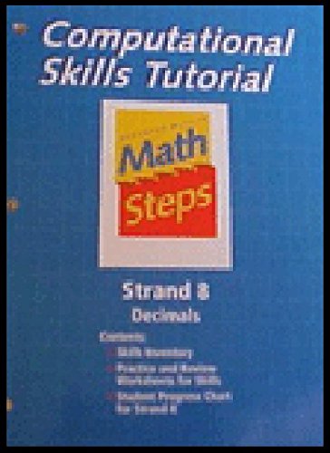 Math Steps Skills Kit Workbook 8 5-7 (Houghton Mifflin Math Steps) - Click to Buy