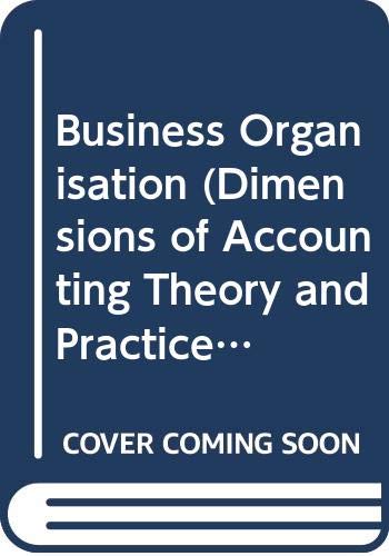 Business Organisation - Click to Buy