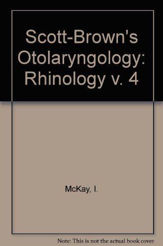 Rhinology (Scott-brown's Otolaryngology) - Click to Buy