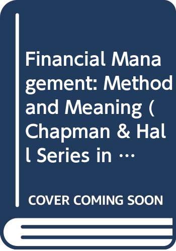 Financial Management: Method and Meaning - Click to Buy