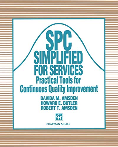 Spc Simplified for Services: Practical Tools For Continuous Quality Improvement - Click to Buy