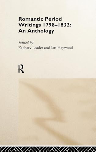 Romantic Period Writings 1798-1832: An Anthology - Click to Buy