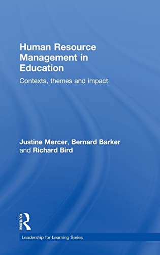 Human Resource Management in Education: Contexts, Themes and Impact - Click to Buy