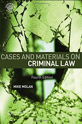 Cases & Materials on Criminal Law: Fourth Edition - Click to Buy