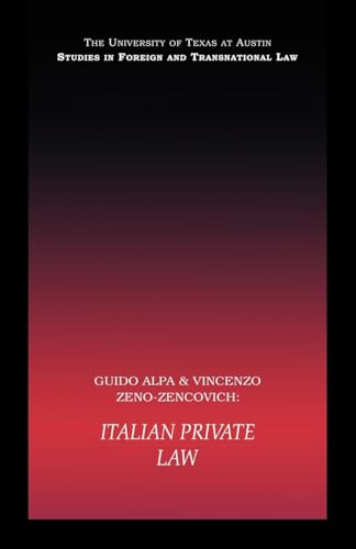 Italian Private Law (UT Austin Studies in Foreign and Transnational Law) - Click to Buy