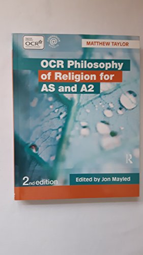 OCR Philosophy of Religion for AS and A2 - Click to Buy