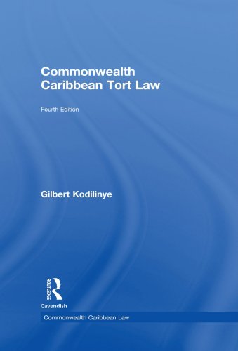 Commonwealth Caribbean Tort Law - Click to Buy