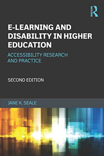 E-learning and Disability in Higher Education - Click to Buy
